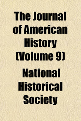 Book cover for The Journal of American History (Volume 9)