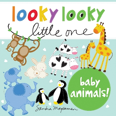 Book cover for Looky Looky Little One Baby Animals
