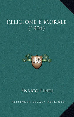 Book cover for Religione E Morale (1904)