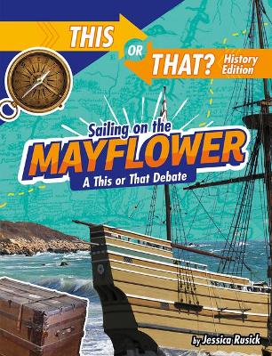 Book cover for Sailing on the Mayflower