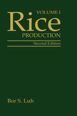 Book cover for Rice, Volume 1: Production