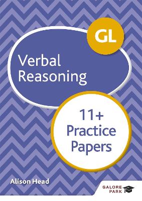 Book cover for GL 11+ Verbal Reasoning Practice Papers