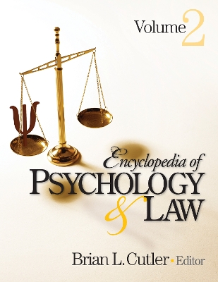 Cover of Encyclopedia of Psychology and Law