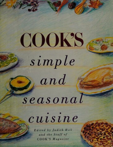 Book cover for Cooks Simple Seasonal Cuisine