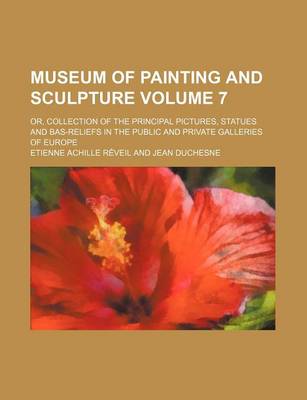 Book cover for Museum of Painting and Sculpture (Volume 7); Or, Collection of the Principal Pictures, Statues and Bas-Reliefs in the Public and Private Galleries of