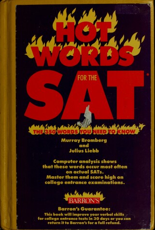 Book cover for Hot Words for the SAT