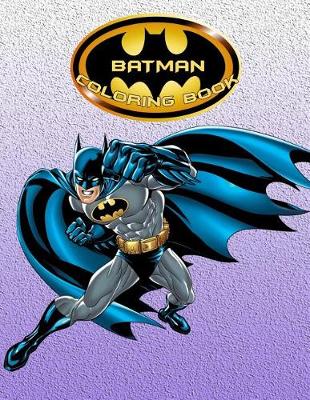 Book cover for Batman Coloring Book