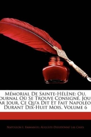 Cover of Mémorial De Sainte-Hélène