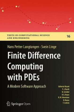 Cover of Finite Difference Computing with PDEs