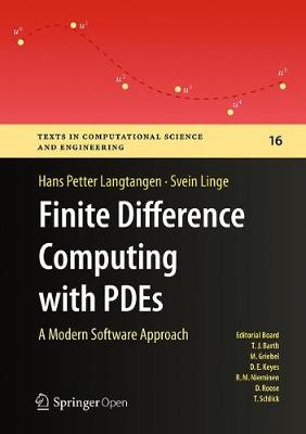 Book cover for Finite Difference Computing with PDEs