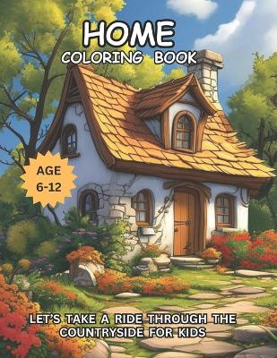 Book cover for Home Coloring Book