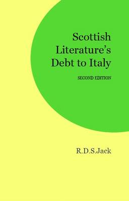 Book cover for Scottish Literature's Debt to Italy