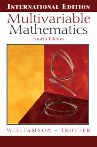 Cover of Multivariable Mathematics: (International Edition) with Maple 10 VP