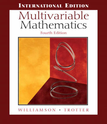 Book cover for Multivariable Mathematics: (International Edition) with Maple 10 VP