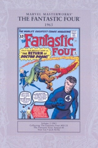 Cover of Marvel Masterworks: The Fantastic Four 1963