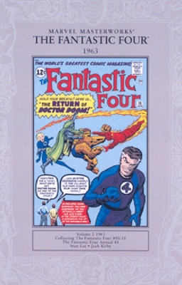 Book cover for Marvel Masterworks: The Fantastic Four 1963