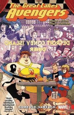 Book cover for Great Lakes Avengers: Same Old, Same Old
