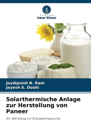 Cover of Solarthermische Anlage zur Herstellung von Paneer