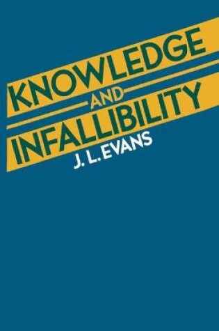 Cover of Knowledge and Infallibility