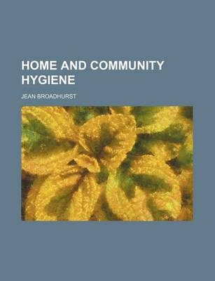 Book cover for Home and Community Hygiene