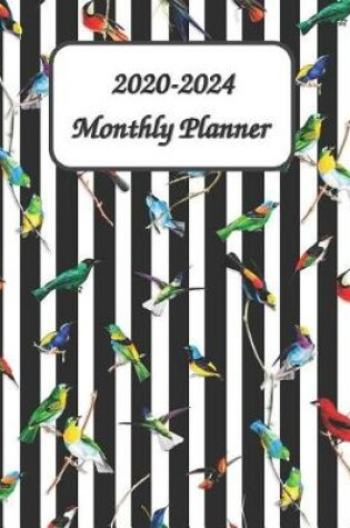 Cover of 2020-2024 Monthly Planner 8x10