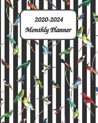 Cover of 2020-2024 Monthly Planner 8x10