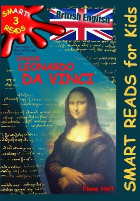 Book cover for Children's Educational Book 'Junior Leonardo da Vinci'