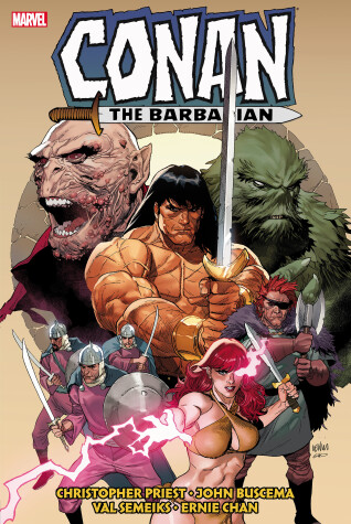 Book cover for Conan The Barbarian: The Original Marvel Years Omnibus Vol. 7
