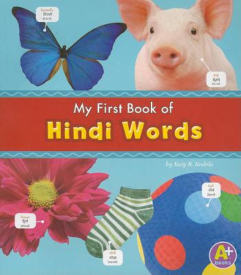 Book cover for MyFirst Book of Hindi Words