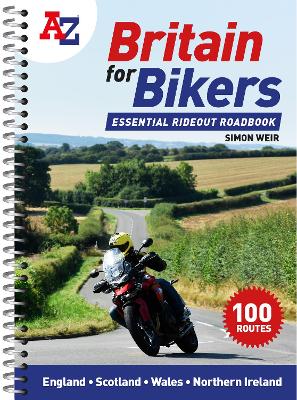 Book cover for A -Z Britain for Bikers