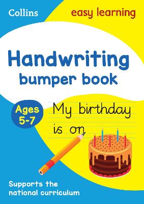 Book cover for Handwriting Bumper Book Ages 5-7