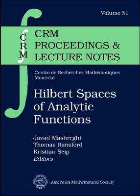 Book cover for Hilbert Spaces of Analytic Functions