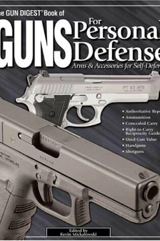 Cover of Gun Digest Guns for Personal Defens