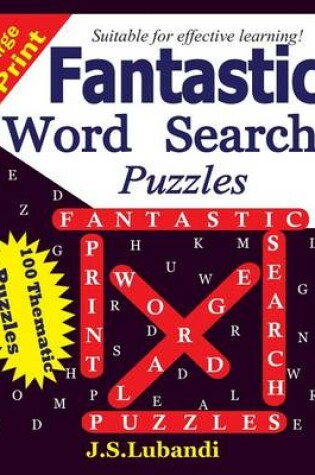 Cover of Fantastic word search puzzles