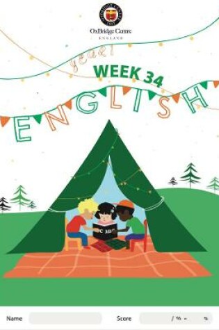 Cover of OxBridge Year 1 English Week 34