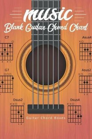 Cover of Blank Guitar Chord Chart