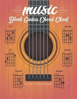 Book cover for Blank Guitar Chord Chart