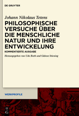 Book cover for Philosophische Versuche Uber Die Menschliche Natur Und Ihre Entwickelung