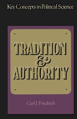 Cover of Tradition and Authority