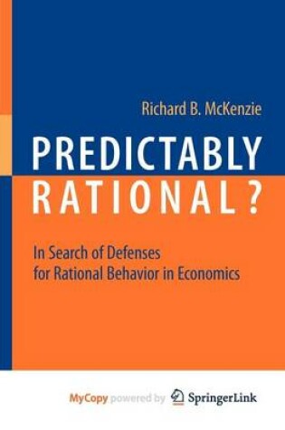 Cover of Predictably Rational?