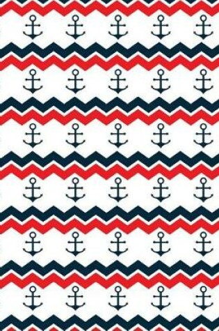 Cover of Anchor Red White Blue Notebook - College Ruled