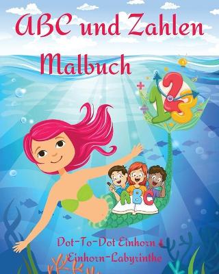 Book cover for ABC und Zahlen Malbuch