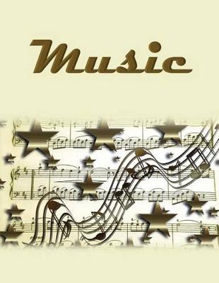 Book cover for Music Notation 12 Staff Blank Notebook