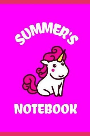 Cover of Summer's Notebook