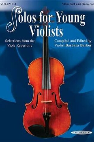 Cover of Solos for Young Violists 4