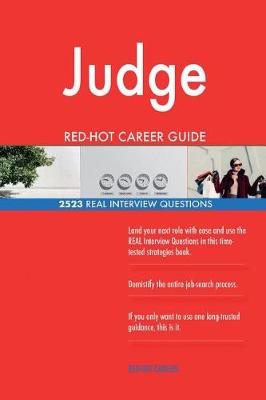 Book cover for Judge RED-HOT Career Guide; 2523 REAL Interview Questions