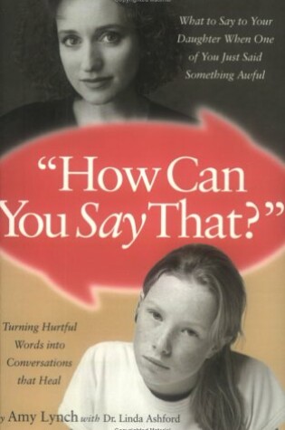 Cover of How Can You Say That?