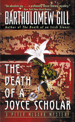 Book cover for The Death of a Joyce Scholar