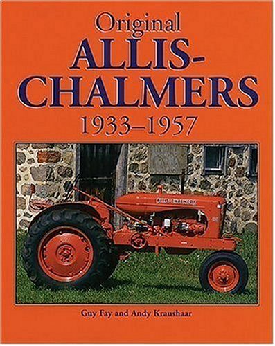 Book cover for Original Allis-Chalmers, 1933-1957