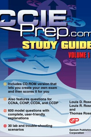 Cover of Ccie Prep. Com Study Guide (with CD-Rom)